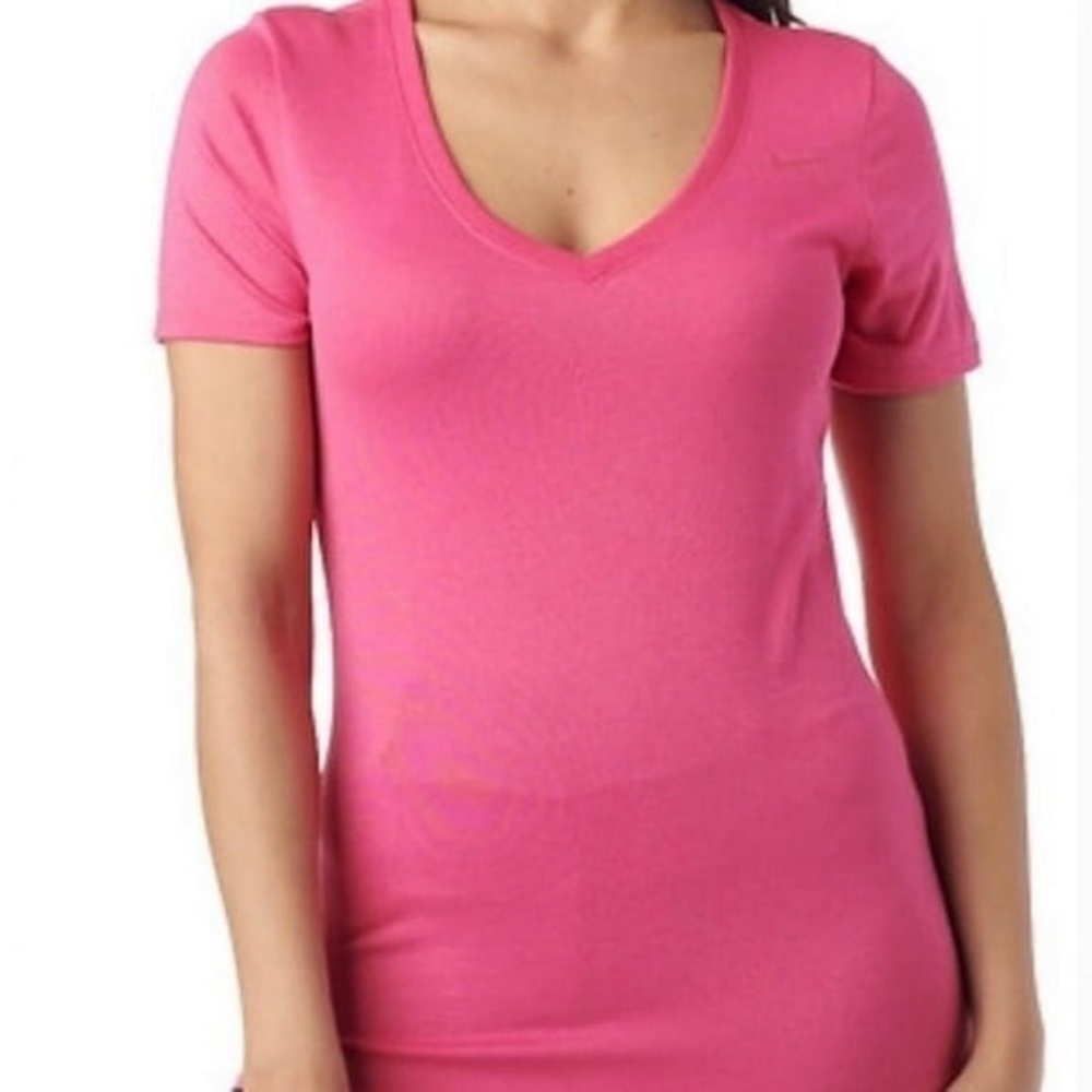 Nike Dri-Fit V-Neck Short Sleeve T-shirt Women’s size Small